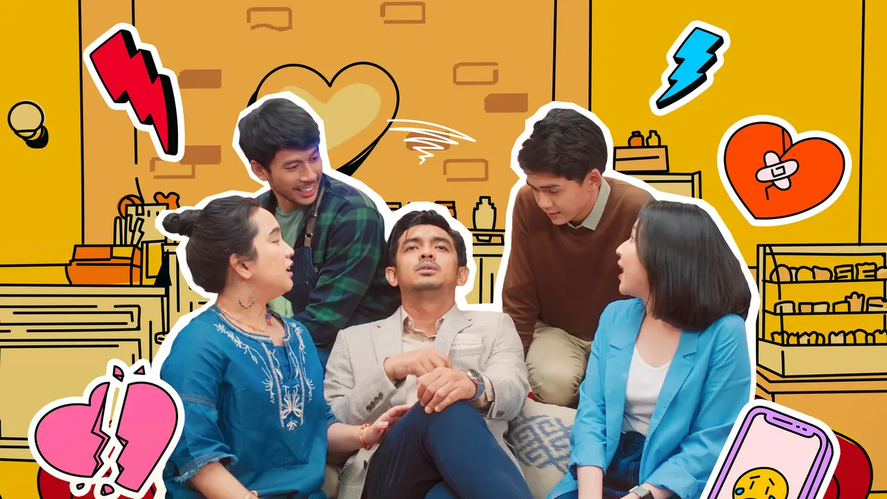 Poster Sitkom Klub Kecanduan Mantan. (Foto: Netflix)