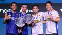 Reaksi Fajar Alfian usai Hendra Setiawan Umumkan Pensiun dari Badminton