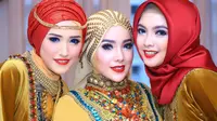 Grup vokal Ya Dia yang beranggotakan Ingrid Kansil, Devita Rudi dan Adelia Pasha. [Foto: Istimewa