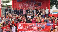 PT. Midi Utama Indonesia, Tbk, pemilik jaringan ritel Alfamidi berangkatkan 1.500 pelanggan mudik gratis, dalam rangka Hari Raya Idul Fitri 2024, melalui program Serunya Mudik Alfamidi.