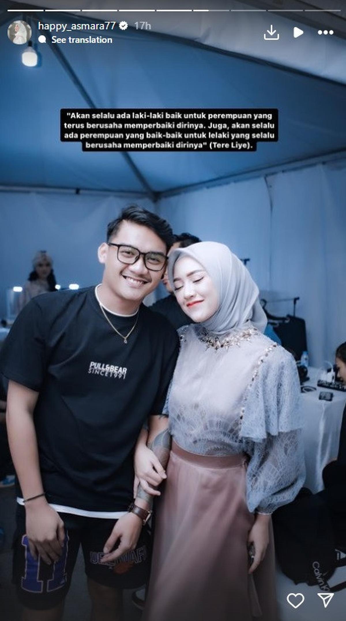 Perhatian Gilga Sahid Kepada Happy Asmara