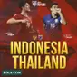 Piala AFF - Duel Pemain - Timnas Indonesia Vs Thailand - Elkan Baggott Vs Terasil Dangda (Bola.com/Adreanus Titus)