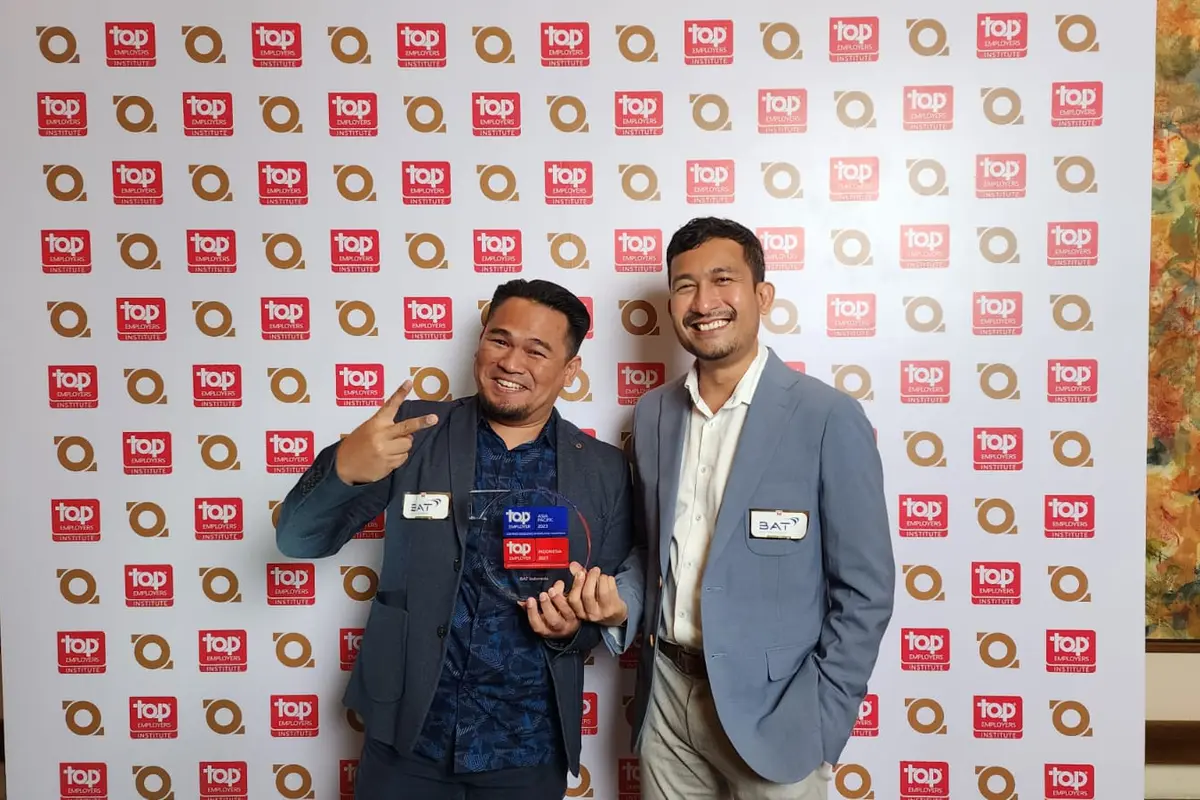 BAT Indonesia Raih Penghargaan Top Employer 2023
