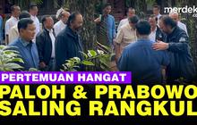VIDEO: Obrolan Hangat Dalam Pertemuan Prabowo & Surya Paloh di Hambalang