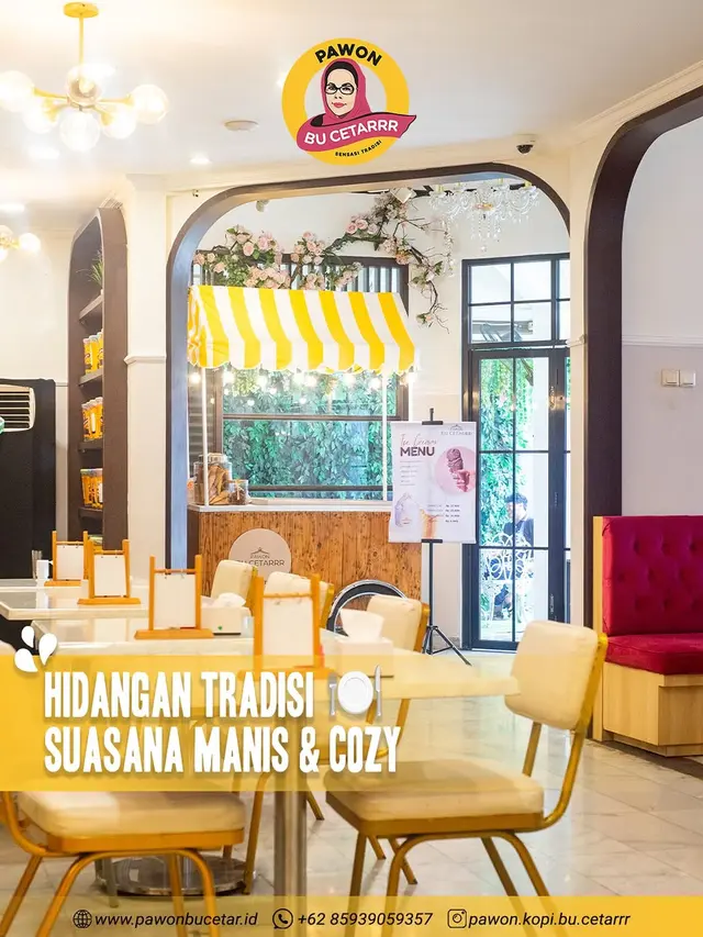 Potret Restoran Ibunda Syahrini di Jakarta Selatan, Cozy dan Penuh Sentuhan Tradisi