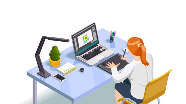 Ilustrasi desain grafis