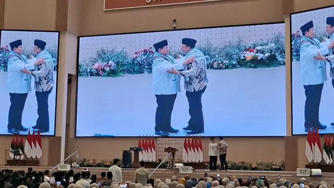 Momen Prabowo Teriakkan 'Free Palestine' Saat Syukuran 100 Tahun Gontor