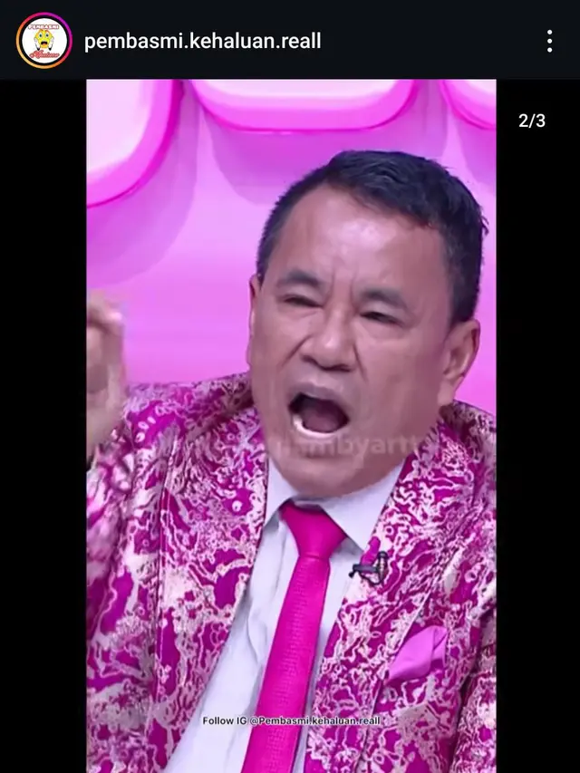 Tiap Hari Muncul Berita Agus di Sosmed, Hotman Paris: Bosen, Capek. (instagram/pembasmi.kehaluan.reall)