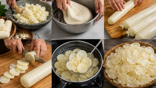 Membuat Kerupuk Singkong