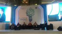 Indonesia Fintech Fair 2018 (Foto:Liputan6.com/Bawono Y)