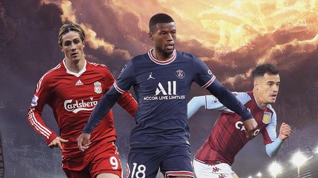 Ilustrasi - Fernando Torres, Georginio Wijnaldum, Philippe Coutinho
