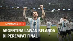 Timnas Argentina juga serius menjalani latihan jelang menghadapi lawan tangguh Belanda di babak perempat final, pada Sabtu dini hari mendatang.