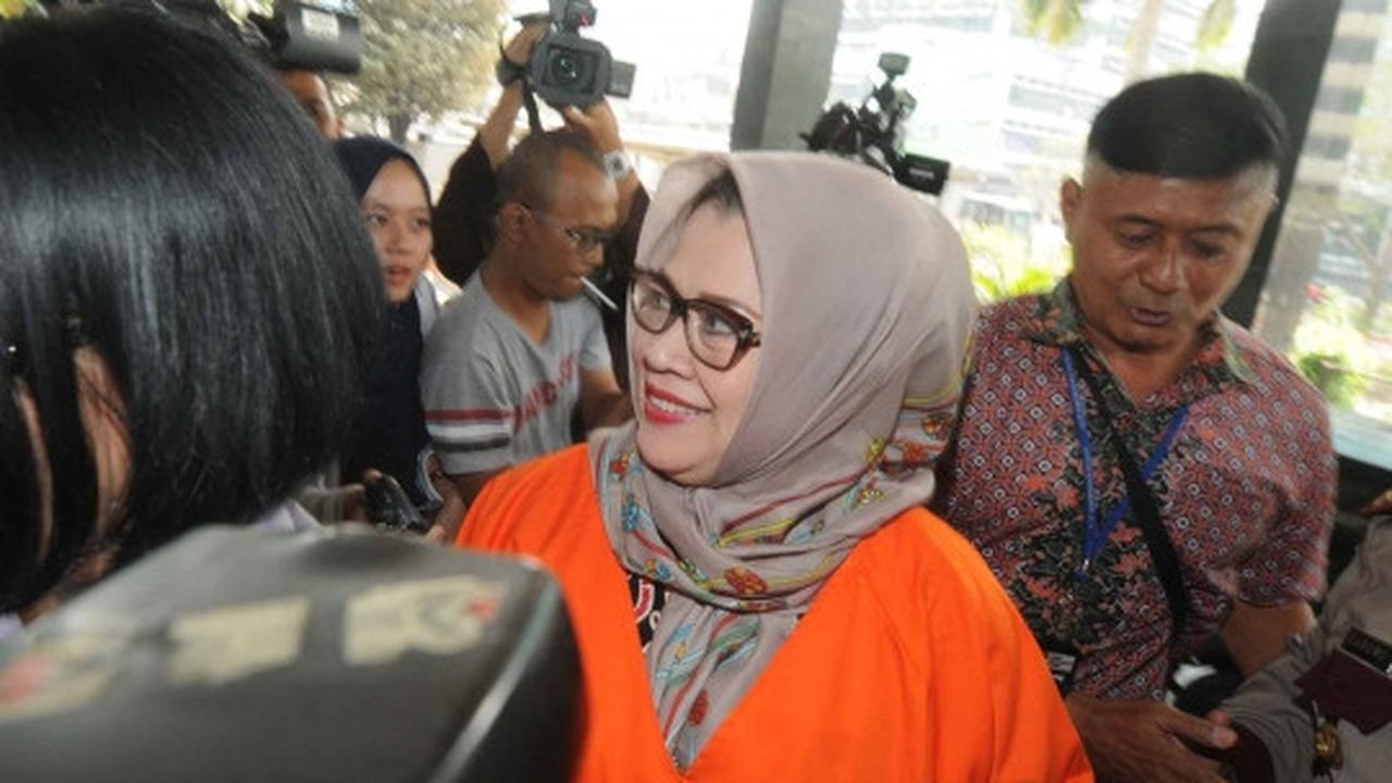 Pemeriksaan perdana Dewie Yasin Limpo pasca ditahan KPK