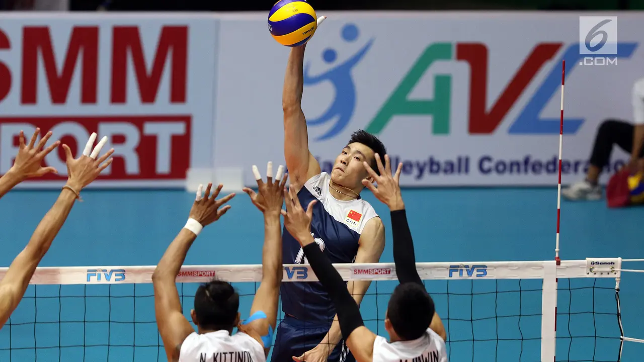 Tiongkok Menang Mudah Atas Thailand