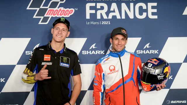 Fabio Quartararo dan Johann Zarco