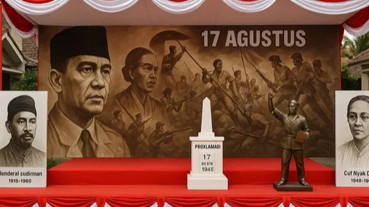 Sederhana dan Elegan Dekorasi Panggung Untuk Perayaan 17 Agustus, Cocok di Acara Perumahan hingga Desa