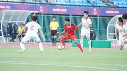 Sementara gol dua gol Vietnam dicetak oleh Nguyen Van Tung (36') dan gol bunuh diri Bagas Kaffa (78'). (Foto:Dok.PSSI)