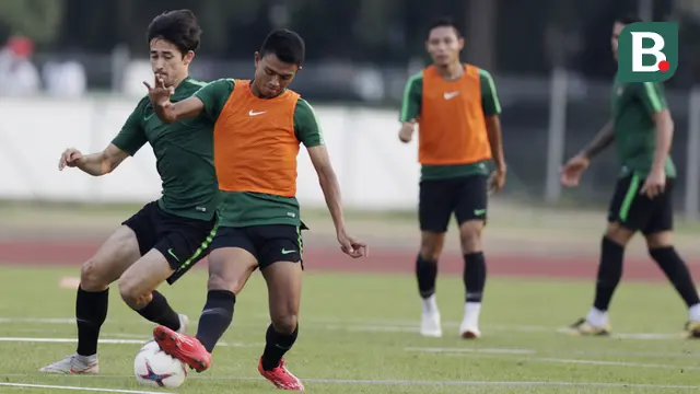 Latihan Timnas Indonesia