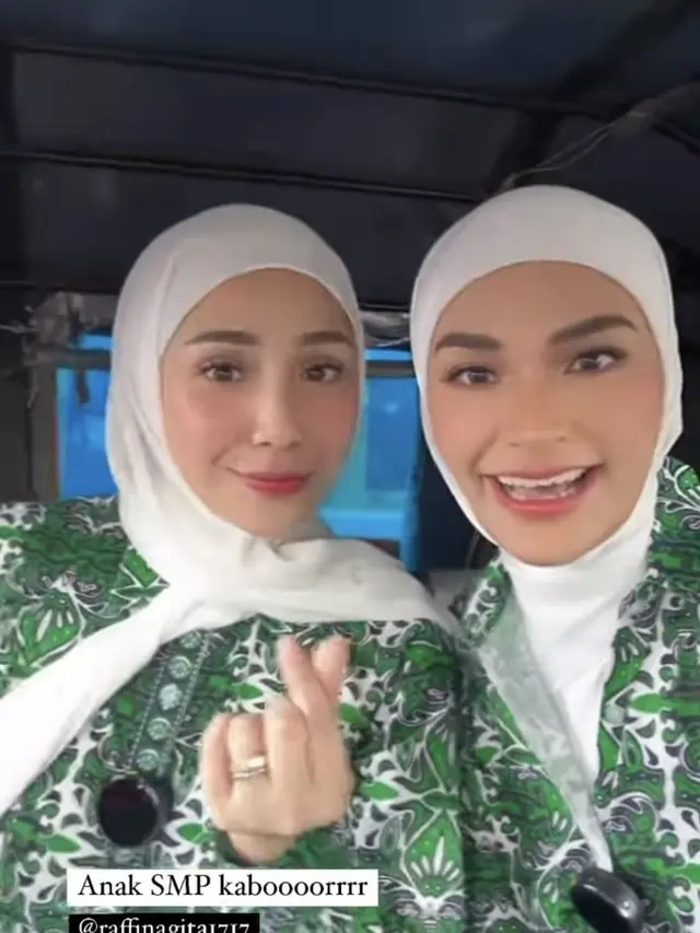 7 Potret Nagita Slavina saat Mengenang Masa Sekolah, Masih Cocok Jadi Anak SMP