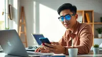 5 Fungsi Kacamata Anti Radiasi, Manfaat dan Efektivitasnya untuk Kesehatan Mata