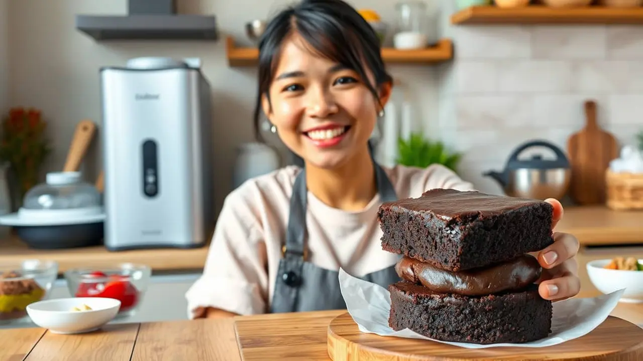 resep brownies kukus tanpa mixer