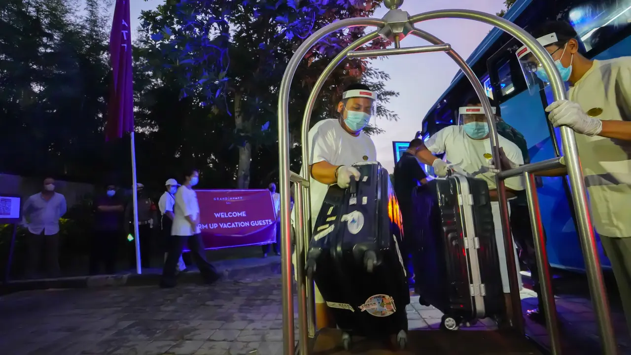 Jadi Percontohan Program Warm Up Vacation di Bali, Grand Hyatt Siapkan 1 Wing Khusus untuk PPLN