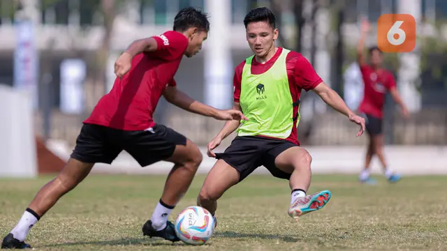 Foto: Timnas Indonesia U-24 Gelar Latihan Jelang Bertolak ke China untuk Asian Games 2022, 7 Pemain Telat Gabung