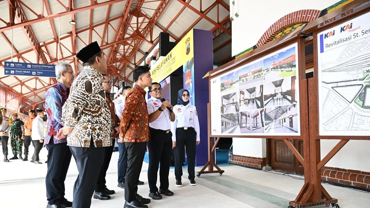 Gibran Tinjau Stasiun Tawang Semarang, Minta Pelayanan Prima untuk Para Pemudik Natal dan Tahun Baru