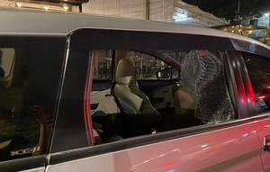 mobil wartawan dibobol maling (Liputan6.com/istimewa)