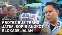 Demo, Sopir Angkot Blokade Jalan