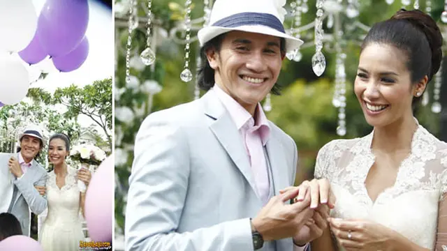 Pernikahan Vino dan Marsha | Foto: KapanLagi.com