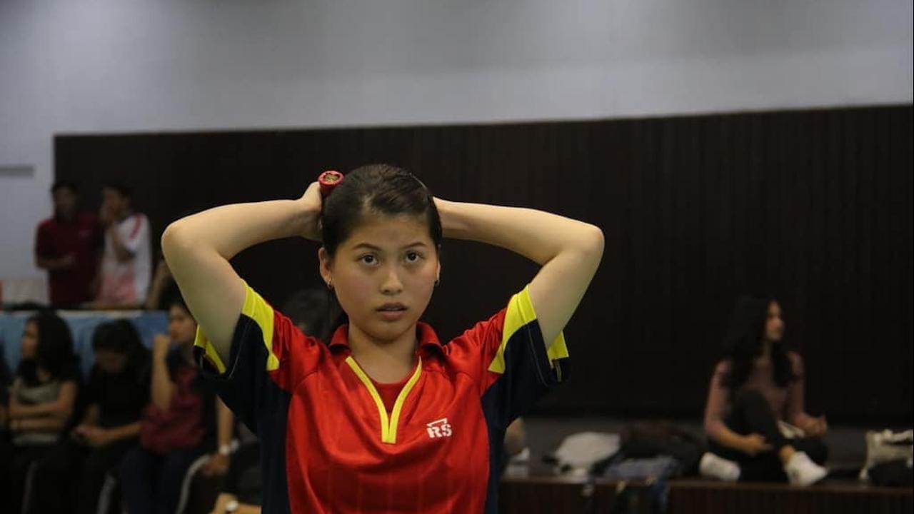 Mantan Atlet, Ini 7 Potret Sporty Mitzi Abigail Saat Bermain Bulu Tangkis