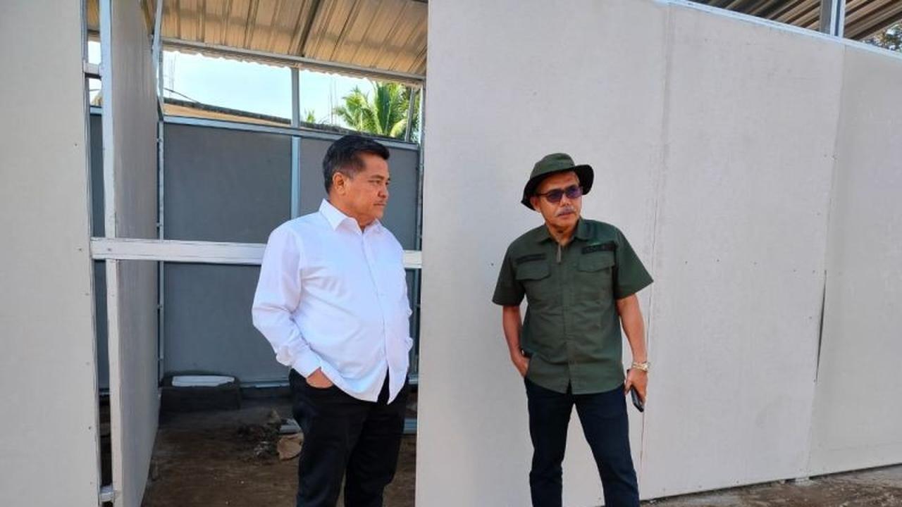 Pembangunan Huntara Agam di Kayu Pasak Segera Rampung, Siap Dihuni Korban Bencana