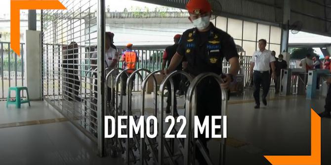 VIDEO: Stasiun Tanah Abang Ditutup Sementara