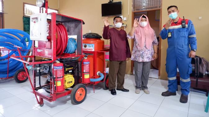 Alat Mak Beti, yang dikelola oleh warga Kecamatan Banyuasin 1 Kabupaten Banyuasin Sumsel, yang merupakan CSR Pertamina RU III Palembang Sumsel (Dok. Humas RU III Pertamina Palembang / Nefri Inge)