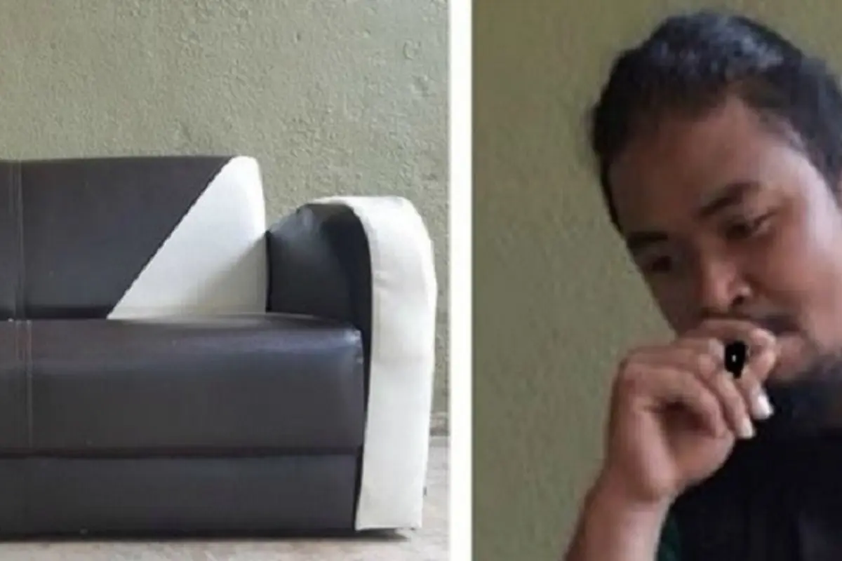 beli sofa, yang datang malah... (foto:Facebook.com/Denaihati Network))