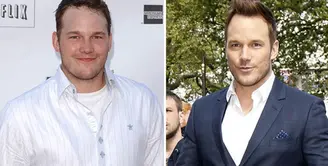 Siapa sangka dulu Chris Pratt itu chubby banget? Meski menggemaskan dengan tubuh berisi, aktor Marvel ini terlihat tampan saat bobotnya berkurang. (REX/Shutterstock/HollywoodLife)