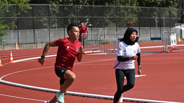 FOTO Saptoyogo Purnomo, Para Atletik Indonesia