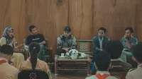 Diskusi bertajuk ‘Memilih Pemimpin dengan Perspektif Lingkungan’ yang digelar Umat Untuk Semesta di Tangsi Belanda, Kabupaten Siak, Provinsi Riau.