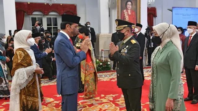 Resmi, Andika Perkasa Jabat Panglima TNI dan Dudung Abdurachman sebagai KSAD