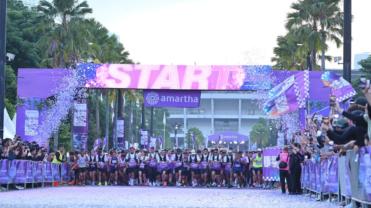 Amartha 10X Run 2025 Sukses Digelar, 5.200 Pelari Gaungkan Semangat UMKM Indonesia