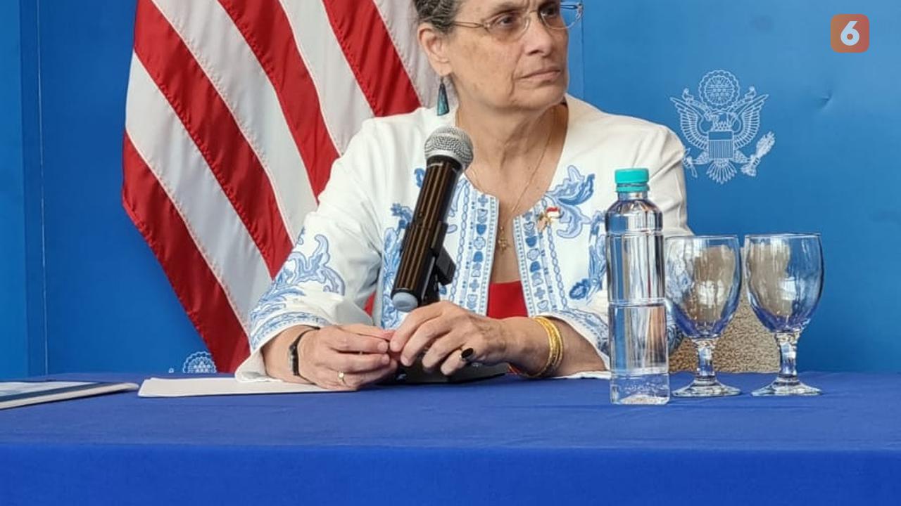 Dubes AS untuk Indonesia Kamala Shirin Lakhdhir. (Liputan6.com/Tanti Yulianingsih)