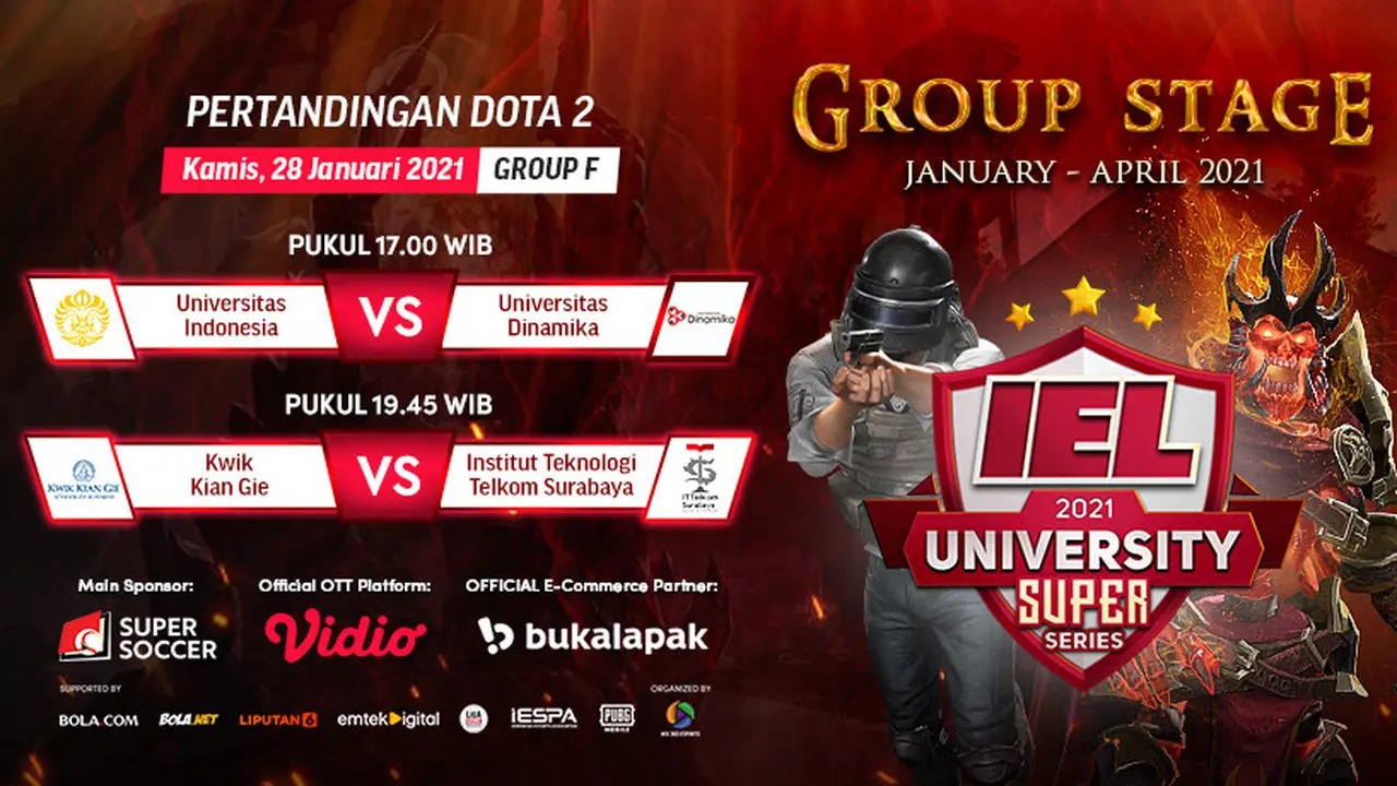 IEL University Super Series 2021 Fase Grup F