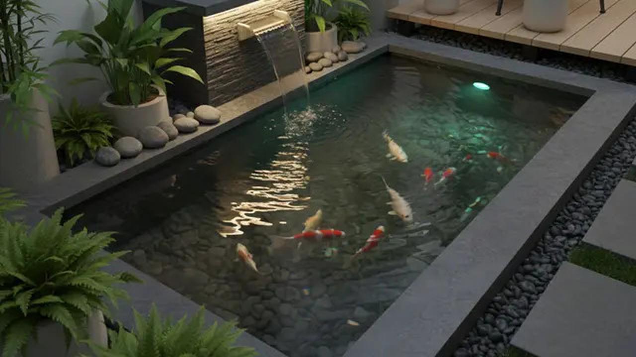 8 Model Kolam Ikan Minimalis Ukuran 1 Meter, Inspirasi untuk Hunian Terbatas