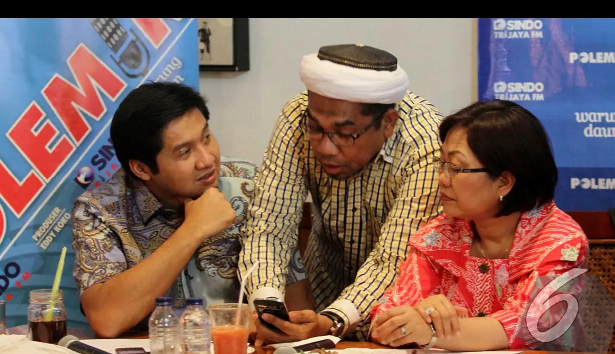 Diskusi Polemik Warung Daun di Jakarta, Sabtu (23/8/2014) (Liputan6.com/Andrian M Tunay)