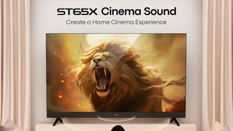 SPC merilis smart Google TV pertama yang dibekali dengan built-in soundbar, pengguna tak perlu keluarkan lebih banyak uang untuk membeli soundbar.