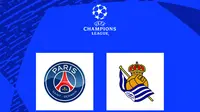 Liga Champions - PSG Vs Real Sociedad (Bola.com/Adreanus Titus)