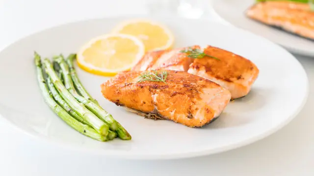 Ilustrasi Ikan Salmon