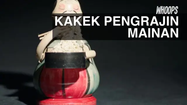 WHOOPS: Uniknya Mainan Anak Buatan Kakek 80 Tahun Ini   