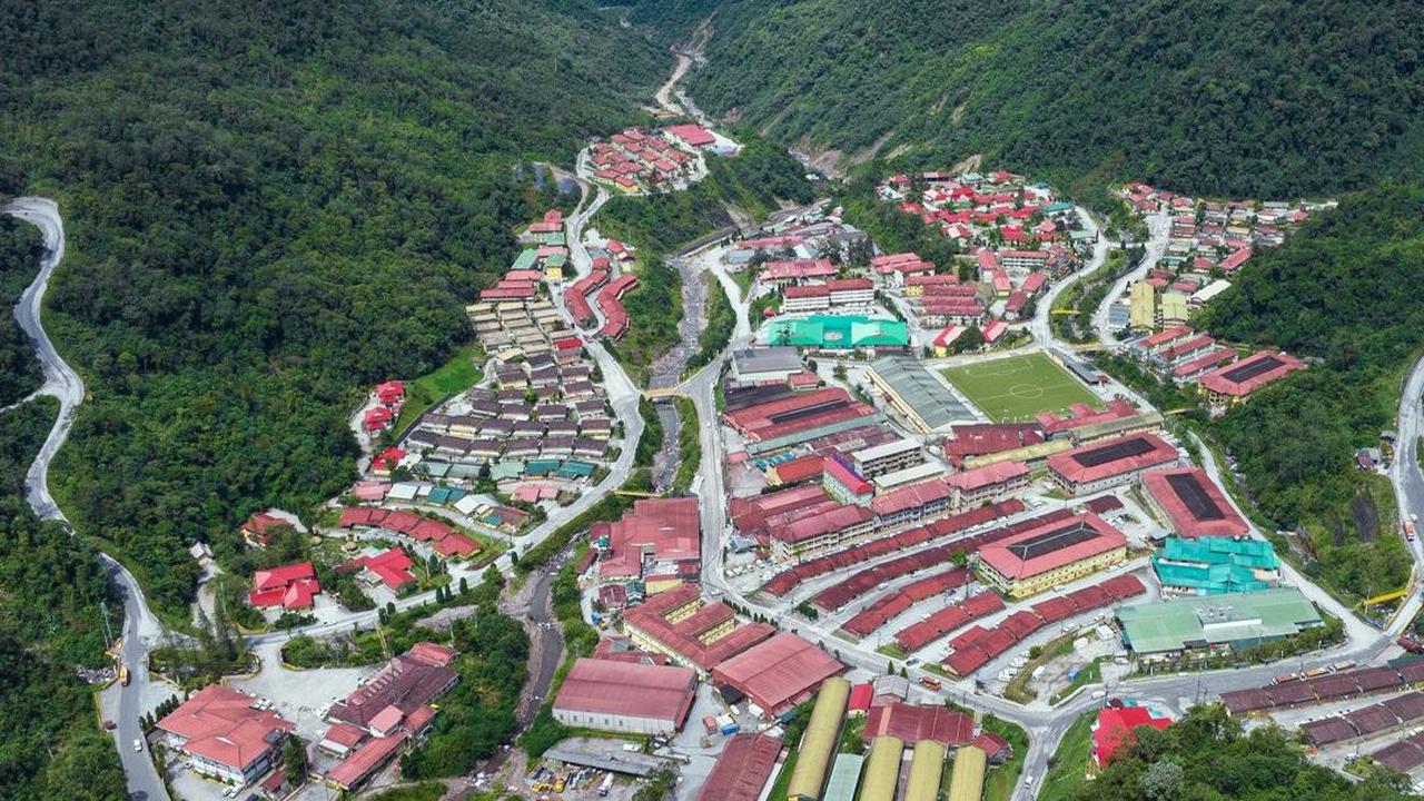 Kawasan Pemukiman Pekerja di PT Freeport